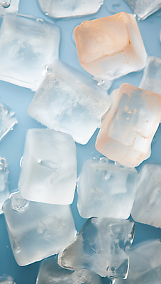 JPG 편집이미지 백그라운드 사람없음 사각형 얼음 차가움 가득함 디지털합성 편집소스 편집실사 AI포토 AI콘텐츠 자연요소 도형 CG 파일형식