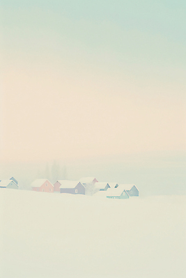 JPG 편집이미지 백그라운드 설경 겨울 하늘 주택 풍경 사람없음 설원 눈 민트색 편집실사 AI일러스트 AI콘텐츠 자연요소 계절 컬러 날씨 눈_날씨 건물 CG 파일형식