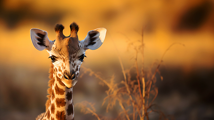 JPG 동물 편집이미지 한마리 자연 풍경 사람없음 기린 편집실사 AI포토 AI콘텐츠 1 포유류 CG 생태계 파일형식