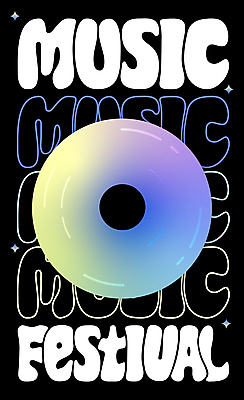 편집이미지 디자인 영어 포스터 음악 사람없음 반짝임 컬러풀 검은색 축제 레코드 원형 알림 심플 음악축제 예술축제 이미지편집 AI파일 도형 문자 예술 컬러 모션 문화예술 음반 파일형식 벡터