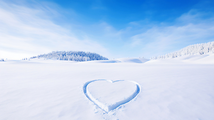 JPG 구름 편집이미지 하늘색 백그라운드 설경 겨울 자연 하늘 풍경 사람없음 설원 흰색 하트 편집실사 AI포토 AI콘텐츠 자연요소 모양 계절 컬러 눈_날씨 파란색 CG 생태계 파일형식