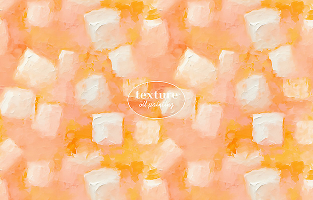 PSD 편집이미지 백그라운드 패턴 페인팅 붓터치 사람없음 주황색 페인트 분위기 질감 살구색 유화 이미지편집 컬러 컨셉 무늬 미술 파일형식