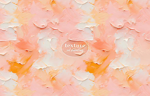 PSD 편집이미지 분홍색 백그라운드 패턴 페인팅 붓터치 사람없음 페인트 분위기 질감 살구색 유화 이미지편집 컬러 컨셉 무늬 미술 파일형식