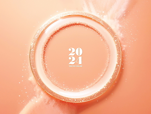 PSD 편집이미지 분홍색 프레임 사람없음 반짝임 원형 화려 테두리 디지털합성 편집소스 2024년 트렌드컬러 피치퍼즈 이미지편집 도형 컬러 컨셉 모션 연도 파일형식