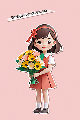 전신 PSD 편집이미지 여자 교육 초등학생 어린이 꽃다발 졸업 졸업식 초등학교 한명 미소 웃음 들기 소녀 축하 즐거움 소녀한명만 이미지편집 1 학생 꽃 감정 컨셉 학교 모션 표정 사람 여자한명만 소녀만 파일형식