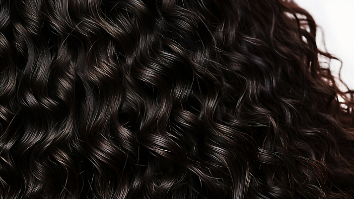 JPG 편집이미지 사람없음 뷰티 머리카락 머리 검은색 파마 디지털합성 부드러움 염색 헤어관리 머릿결 편집실사 AI인물포토 AI콘텐츠 헤어스타일 컬러 신체부위 감각 CG 파일형식 AI포토