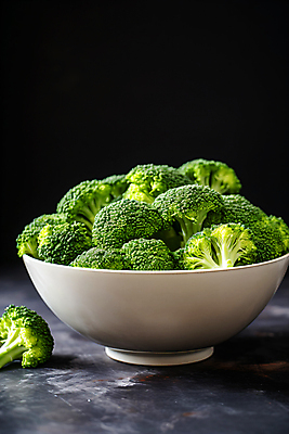 JPG 편집이미지 그릇 음식 채소 사람없음 초록색 신선 브로콜리 담기 편집실사 AI포토 AI콘텐츠 식기 컬러 모션 CG 파일형식