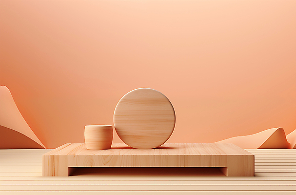 JPG 편집이미지 백그라운드 사람없음 목재 사각형 원형 디지털합성 단상 나무블록 편집소스 피치퍼즈 편집실사 AI포토 AI콘텐츠 도형 나무 재료 블록 CG 파일형식 트렌드컬러