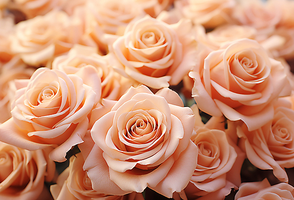 JPG 편집이미지 백그라운드 사람없음 장미 가득함 디지털합성 편집소스 피치퍼즈 편집실사 AI포토 AI콘텐츠 꽃 CG 파일형식 트렌드컬러