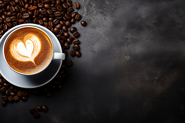 JPG 편집이미지 커피 사람없음 원두 뜨거움 커피잔 향 아메리카노 드립커피 차받침대 카피스페이스 편집실사 AI포토 AI콘텐츠 음료 잔 공백 받침대 CG 파일형식