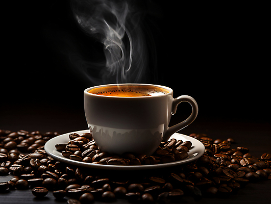 JPG 편집이미지 커피 사람없음 원두 뜨거움 커피잔 향 아메리카노 드립커피 차받침대 편집실사 AI포토 AI콘텐츠 음료 잔 받침대 CG 파일형식