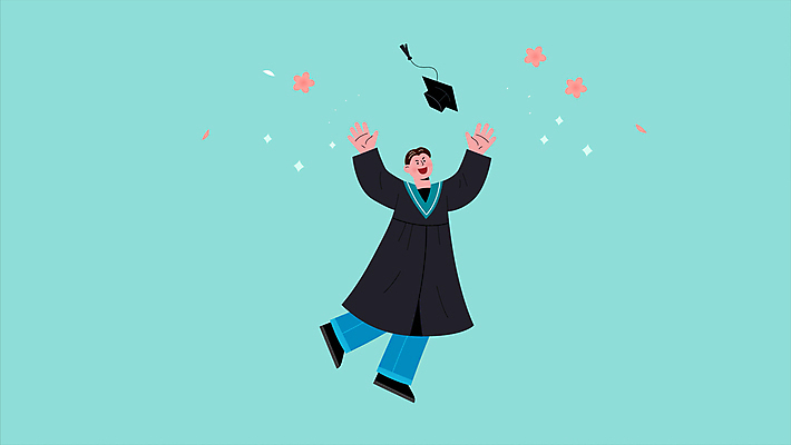 전신 남자 꽃 대학생 하늘색 학사모 졸업 졸업식 한명 성인 점프 축하 졸업가운 던지기 성인남자한명만 모션그래픽 MP4 MOV 식물 모자_잡화 1 학생 교육 컨셉 모션 사람 파란색 가운 동영상 남자한명만 성인남자만 파일형식