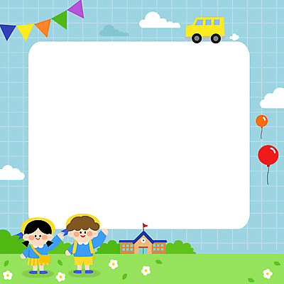 전신 구름 여자 남자 꽃 어린이 학교 프레임 소녀 소년 초원 두명 유치원 유치원생 만세 스쿨버스 입학 격자 손인사 풍선 환영 가랜드 웰컴 어린이만 카피스페이스 모션그래픽 MP4 MOV 자연요소 식물 교육 무늬 모션 버스 사람 공백 인사 파티용품 동영상 파일형식