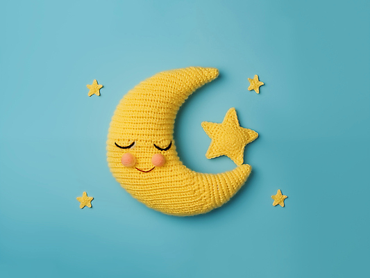 JPG 편집이미지 별 재질 날씨 미소 사람없음 달 뜨개질 털실 초승달 디지털합성 질감 편집소스 이모지 뜨개인형 편집실사 AI포토 AI콘텐츠 자연요소 인형 표정 취미 실 CG 파일형식