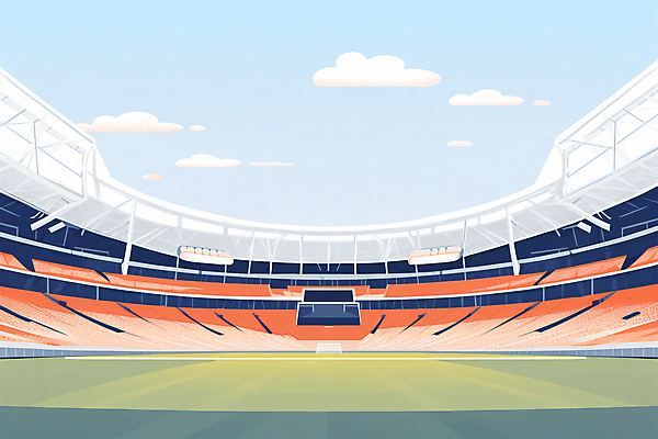 PSD 구름 스포츠 백그라운드 일러스트 하늘 풍경 사람없음 축구 스타디움 경기장 축구장 골대 객석 국내일러스트 자연요소 스포츠시설 구기 파일형식