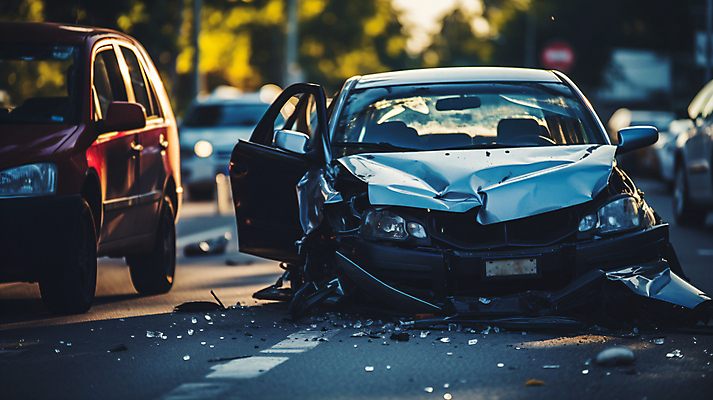 JPG 편집이미지 도로 자동차 사람없음 손상 파편 교통사고 사건 고장 디지털합성 충돌사고 편집실사 AI포토 AI콘텐츠 길 육상교통 컨셉 교통시설 CG 파일형식