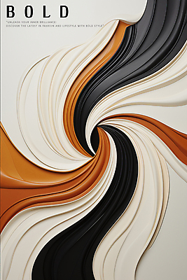 PSD 편집이미지 선 백그라운드 곡선 사람없음 갈색 검은색 흰색 분위기 입체 디지털합성 웨이브 다이나믹 편집소스 이미지편집 컬러 컨셉 파일형식