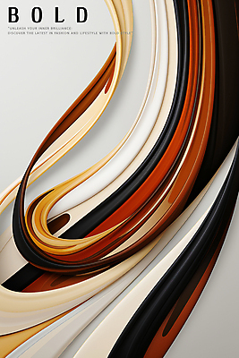 PSD 편집이미지 선 백그라운드 곡선 사람없음 갈색 검은색 흰색 분위기 입체 디지털합성 웨이브 다이나믹 편집소스 이미지편집 컬러 컨셉 파일형식