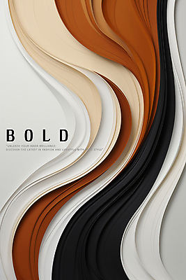 PSD 편집이미지 선 백그라운드 곡선 사람없음 갈색 검은색 흰색 분위기 입체 디지털합성 웨이브 다이나믹 편집소스 이미지편집 컬러 컨셉 파일형식