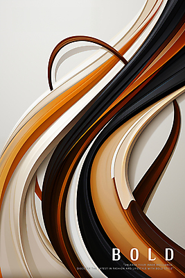 PSD 편집이미지 선 백그라운드 곡선 사람없음 갈색 검은색 흰색 분위기 입체 디지털합성 웨이브 다이나믹 편집소스 이미지편집 컬러 컨셉 파일형식