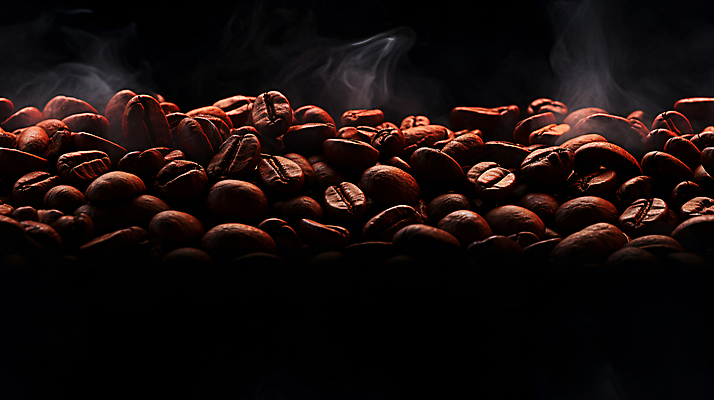 JPG 편집이미지 커피 백그라운드 사람없음 갈색 어둠 원두 로스팅 편집실사 AI포토 AI콘텐츠 음료 컬러 CG 파일형식