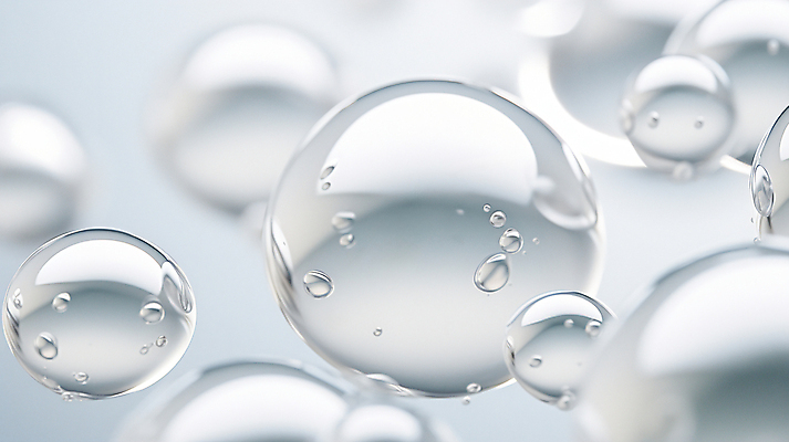 PSD 편집이미지 백그라운드 사람없음 화장품 거품 회색 흰색 물방울 액체 수분 디지털합성 성분 보습 앰플 콜라겐 이미지편집 컬러 뷰티 단백질 파일형식