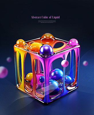 PSD 편집이미지 추상 사람없음 사각형 흐름 물방울 원형 액체 큐브 입체 오브젝트 액체표현 이미지편집 도형 컨셉 무늬 순간포착 파일형식