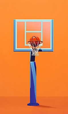 PSD 스포츠 일러스트 농구 농구공 사람없음 주황색 골대 농구대 국내일러스트 컬러 공 구기 파일형식