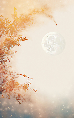 JPG 일러스트 상상 프레임 풍경 사람없음 달 풀 신비 감성 카피스페이스 국내일러스트 AI일러스트 AI콘텐츠 자연요소 식물 컨셉 공백 파일형식