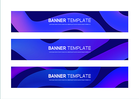 템플릿 배너 배너템플릿 가로배너 백그라운드 곡선 추상 타이포그라피 사람없음 파란색 세트 보라색 웨이브 심플 그라데이션 기하학 이미지템플릿 AI파일 문자 선 컬러 무늬 가로 파일형식 벡터