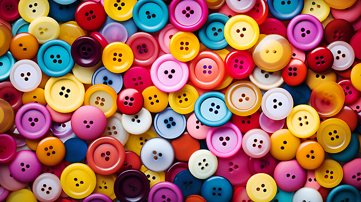 JPG 편집이미지 단추 사람없음 컬러풀 다양 가득함 카피스페이스 편집실사 AI포토 AI콘텐츠 컬러 다수 공백 CG 파일형식