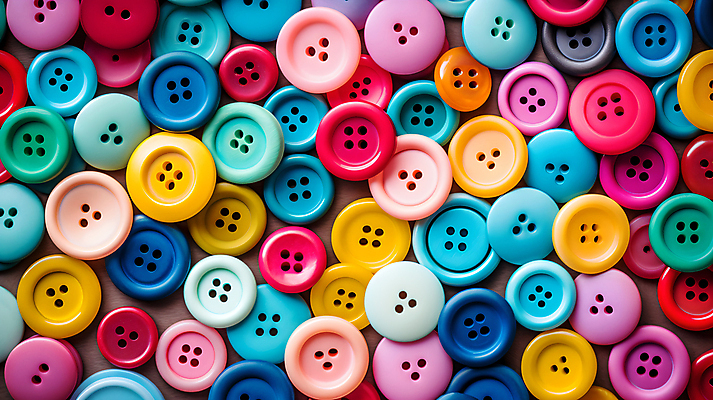 JPG 편집이미지 단추 사람없음 컬러풀 다양 가득함 카피스페이스 편집실사 AI포토 AI콘텐츠 컬러 다수 공백 CG 파일형식