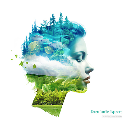 PSD 나무 구름 편집이미지 여자 생각 자연 나뭇잎 한명 성인 옆모습 머리 숲 친환경 다중노출 성인여자한명만 이미지편집 자연요소 식물 1 뷰포인트 잎 촬영기법 사람 신체부위 환경 생태계 여자한명만 성인여자만 파일형식