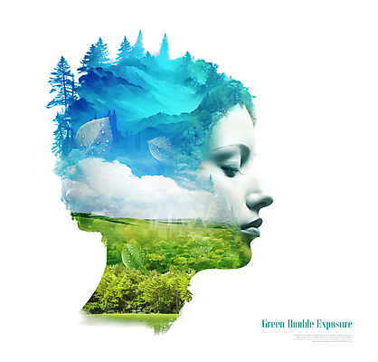 PSD 나무 구름 편집이미지 여자 생각 자연 나뭇잎 산 한명 성인 옆모습 머리 숲 친환경 다중노출 성인여자한명만 이미지편집 자연요소 식물 1 뷰포인트 잎 촬영기법 사람 신체부위 환경 생태계 여자한명만 성인여자만 파일형식