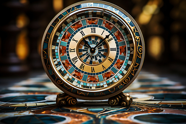 JPG 편집이미지 시계 사람없음 시간 화려 계획 디지털합성 오브젝트 편집실사 AI포토 AI콘텐츠 컨셉 CG 파일형식