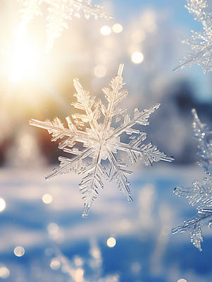 JPG 편집이미지 겨울 풍경 근접촬영 사람없음 빛 눈 눈송이 입자 결정체 편집실사 AI컴퓨터그래픽 AI콘텐츠 자연요소 계절 뷰포인트 날씨 눈_날씨 CG 파일형식