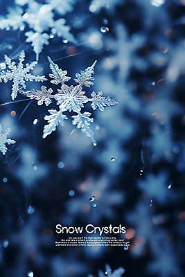 PSD 편집이미지 겨울 사람없음 파란색 눈 눈송이 스노우 카피스페이스 이미지편집 자연요소 계절 컬러 날씨 눈_날씨 공백 파일형식
