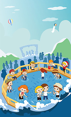 구름 여자 남자 일러스트 낚시 산 어류 이벤트 여러명 성인 축제 잡기 군중 구경 산천어 성인만 국내일러스트 AI파일 자연요소 다수 모션 레저 사람 수중동물 민물고기 파일형식 벡터