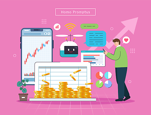 전신 남자 화분 말풍선 일러스트 그래프 한명 들기 성인 금융 스마트폰 자료 정보 주식 로봇 통장 상승 동전탑 주식표 성인남자한명만 AI_인공지능 호모프롬프트 2024트렌드 국내일러스트 AI파일 1 컨셉 모션 사람 경제 핸드폰 스마트기기 유행 쌓기 동전 신조어 남자한명만 성인남자만 파일형식 벡터 2024년