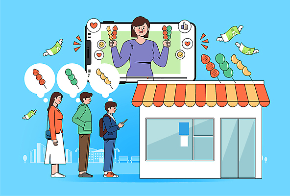 전신 여자 남자 말풍선 지폐 일러스트 청소년 들기 여러명 상반신 성인 파란색 스마트폰 상점 주머니손 줄서기 인터넷방송 탕후루 인플루언서 먹방 2024트렌드 디토소비 국내일러스트 AI파일 컬러 다수 돈 모션 사람 간식 핸드폰 스마트기기 유행 방송 신조어 파일형식 벡터 2024년 1인미디어 유명인