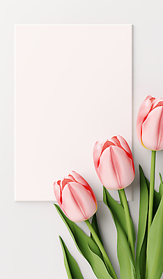 JPG 편집이미지 꽃 종이 분홍색 프레임 사람없음 튤립 편집실사 AI포토 AI콘텐츠 식물 컬러 CG 파일형식