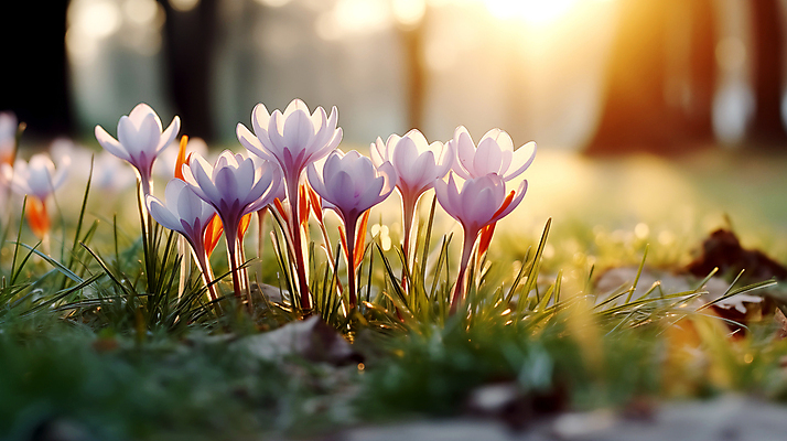 JPG 편집이미지 백그라운드 꽃밭 봄꽃 풍경 근접촬영 사람없음 햇빛 봄 디지털합성 블러효과 사프란 편집소스 편집실사 AI포토 AI콘텐츠 계절 꽃 뷰포인트 태양 향신료 CG 블러 파일형식 효과