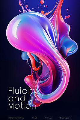 PSD 편집이미지 포스터 백그라운드 추상 사람없음 보라색 흐름 액체 디지털합성 액체표현 부드러움 기하학 편집소스 유체 이미지편집 컬러 컨셉 무늬 순간포착 감각 파일형식