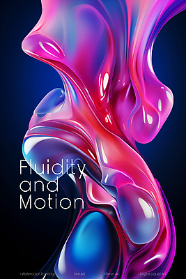 PSD 편집이미지 포스터 백그라운드 추상 사람없음 보라색 흐름 액체 디지털합성 액체표현 부드러움 기하학 편집소스 유체 이미지편집 컬러 컨셉 무늬 순간포착 감각 파일형식