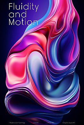 PSD 편집이미지 포스터 백그라운드 추상 사람없음 보라색 흐름 액체 디지털합성 액체표현 부드러움 기하학 편집소스 유체 이미지편집 컬러 컨셉 무늬 순간포착 감각 파일형식