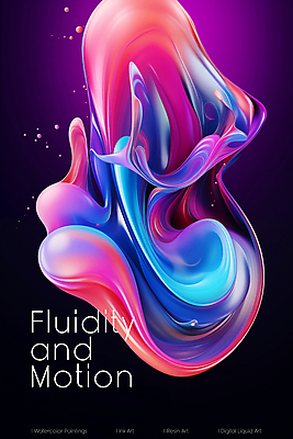 PSD 편집이미지 포스터 백그라운드 추상 사람없음 보라색 흐름 액체 디지털합성 액체표현 부드러움 기하학 편집소스 유체 이미지편집 컬러 컨셉 무늬 순간포착 감각 파일형식