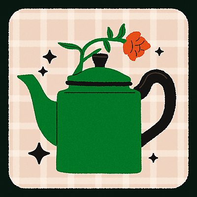 일러스트 주전자 티타임 잔 사람없음 그래픽 컵 반짝임 컬러풀 장미 빈티지 차 찻주전자 엽서 격자 미니멀 국내일러스트 AI파일 식기 꽃 음료 컬러 컨셉 무늬 모션 주방용품 휴식 편지 파일형식 벡터