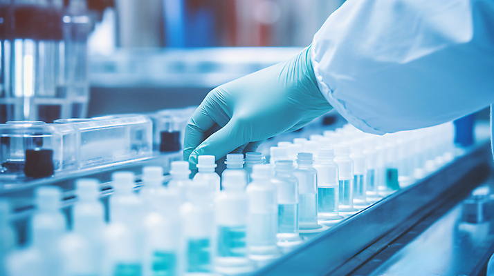 JPG 편집이미지 손 손짓 신체부위 파란색 약 실험복 약병 연구원 검수 바이오 연구소 편집실사 AI인물포토 AI콘텐츠 직업 컬러 의학 모션 사람 가운 CG 병_담는 파일형식 AI포토