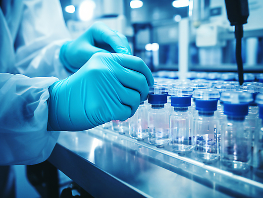 JPG 편집이미지 손 손짓 신체부위 파란색 약 실험복 약병 연구원 검수 바이오 연구소 편집실사 AI인물포토 AI콘텐츠 직업 컬러 의학 모션 사람 가운 CG 병_담는 파일형식 AI포토