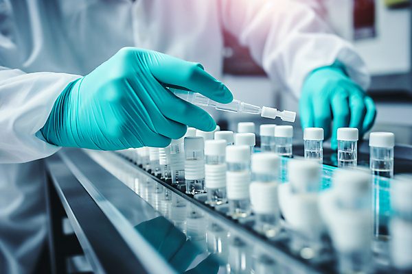 JPG 편집이미지 손 들기 손짓 신체부위 파란색 약 실험복 약병 연구원 검수 바이오 연구소 편집실사 AI인물포토 AI콘텐츠 직업 컬러 의학 모션 사람 가운 CG 병_담는 파일형식 AI포토